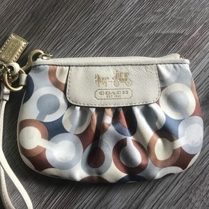 Coach small wristlet